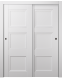 Oxford Duo 07 2Rn Snow White Bypass doors