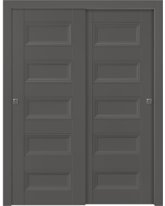 Oxford Duo 07 4R Gray Matte Bypass doors