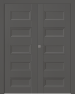 Oxford Duo 07 4R Gray Matte Double doors