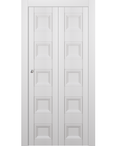 Oxford Duo 07 4R Snow White Bi-folding doors