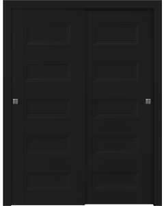 Oxford Duo 07 4R Black Matte Bypass doors