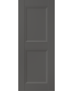 DOOR SLAB OXFORD DUO 07 RN GRAY MATTE 24" X 84" X 1 3/4"
