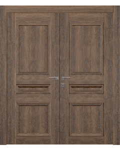 Oxford Duo 07 2R Pecan Nutwood Double doors