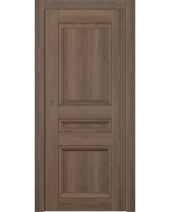 Oxford Duo 07 2R Pecan Nutwood Pocket doors