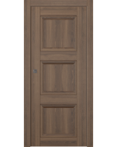 Oxford Duo 07 2Rn Pecan Nutwood Pocket doors