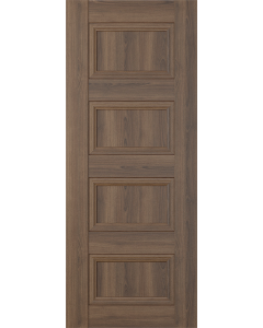 DOOR SLAB OXFORD DUO 07 3R PECAN NUTWOOD 30" X 92 1/2" X 1 3/4"