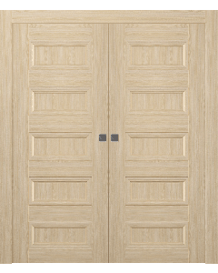 Oxford Duo 07 4R Loire Ash Double pocket doors