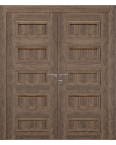 Oxford Duo 07 4R Pecan Nutwood Double doors
