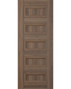 DOOR SLAB OXFORD DUO 07 4R PECAN NUTWOOD 32" X 80" X 1 3/4"