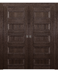 Oxford Duo 07 4R Veralinga Oak Double pocket doors
