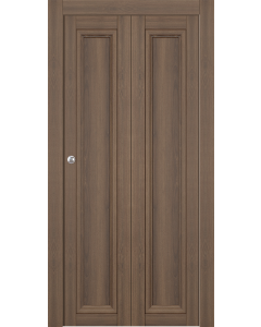 Oxford Duo 07 Pecan Nutwood Bi-folding doors