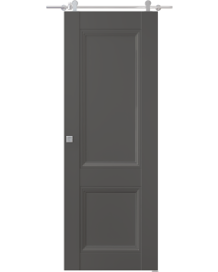 Oxford Duo 07 R Gray Matte Barn doors