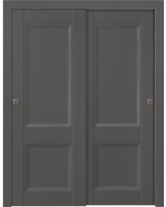 Oxford Duo 07 R Gray Matte Bypass doors