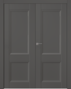 Oxford Duo 07 R Gray Matte Double doors