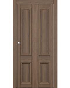 Oxford Duo 07 R Pecan Nutwood Bi-folding doors