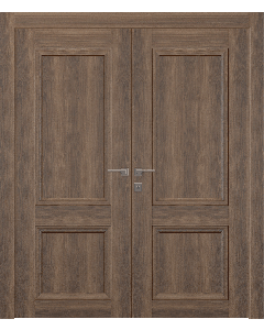 Oxford Duo 07 R Pecan Nutwood Double doors