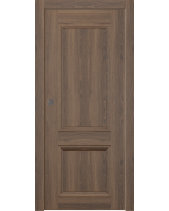 Oxford Duo 07 R Pecan Nutwood Pocket doors