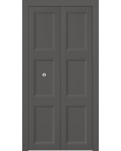 Oxford Uno 07 2Rn Gray Matte Bi-folding doors