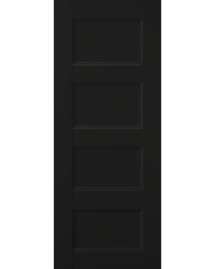 DOOR SLAB OXFORD UNO 07 3R BLACK MATTE 24" X 96" X 1 3/4"