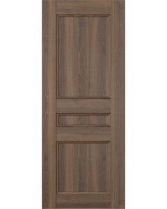 DOOR SLAB OXFORD UNO 07 2R PECAN NUTWOOD 28" X 80" X 1 3/4"