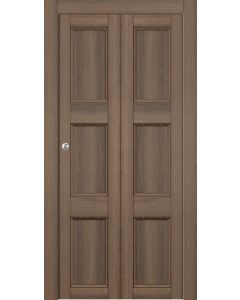 Oxford Uno 07 2Rn Pecan Nutwood Bi-folding doors