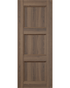 DOOR SLAB OXFORD UNO 07 2RN PECAN NUTWOOD 30" X 96" X 1 3/4"