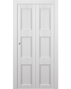 Oxford Uno 07 2Rn Snow White Bi-folding doors
