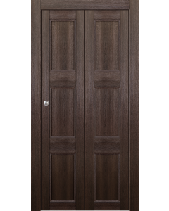 Oxford Uno 07 2Rn Veralinga Oak Bi-folding doors
