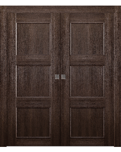 Oxford Uno 07 2Rn Veralinga Oak Double pocket doors