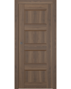 Oxford Uno 07 3R Pecan Nutwood Pocket doors