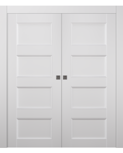 Oxford Uno 07 3R Snow White Double pocket doors