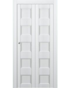 Oxford Uno 07 4R Snow White Bi-folding doors