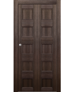 Oxford Uno 07 4R Veralinga Oak Bi-folding doors