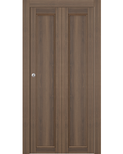 Oxford Uno 07 Pecan Nutwood Bi-folding doors