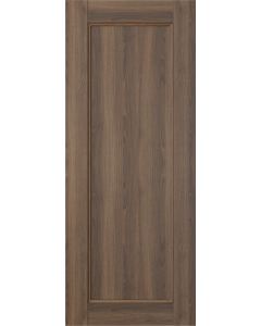 DOOR SLAB OXFORD UNO 07 PECAN NUTWOOD 28" X 92 1/2" X 1 3/4"