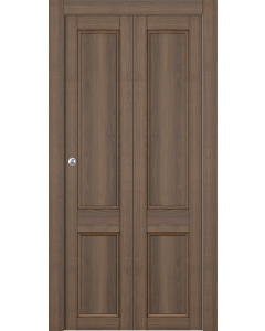 Oxford Uno 07 R Pecan Nutwood Bi-folding doors