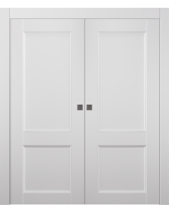Oxford Uno 07 R Snow White Double pocket doors