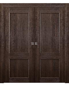 Oxford Uno 07 R Veralinga Oak Double pocket doors