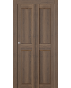 Oxford Uno 07 Rn Pecan Nutwood Bi-folding doors