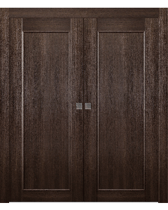 Oxford Uno 07 Veralinga Oak Double pocket doors