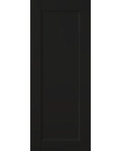DOOR SLAB OXFORD UNO 07 BLACK MATTE 18" X 92 1/2" X 1 3/4"