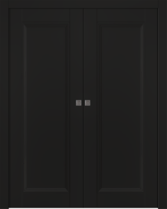 Oxford Duo 07 Black Matte Double pocket doors
