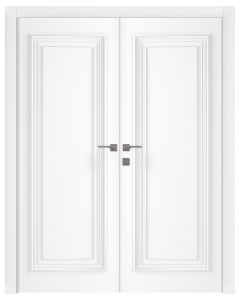 Palazzo 1 Polar White Double doors