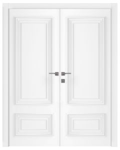Palazzo 2 Polar White Double doors