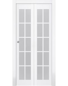 Palladio 10 Lite Vetro Bianco Noble Bi-folding doors