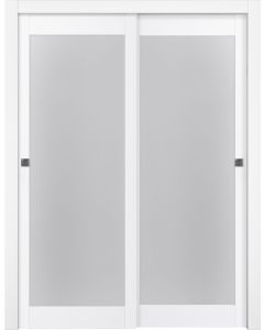 Palladio 207 Vetro Bianco Noble Bypass doors