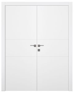 Palladio 2H Bianco Noble Double doors