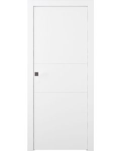Palladio 2H Bianco Noble Pocket doors