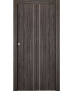 Palladio 2U Gray Oak Bi-folding doors