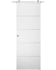 Palladio 4H Bianco Noble Barn doors